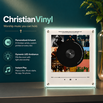 Christian Vinyl - Refrigerator Magnet